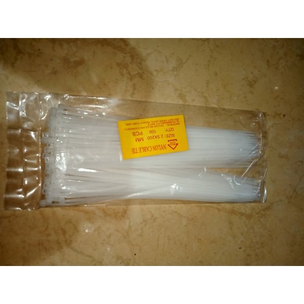 READY STOK kabel ties tali ties 200mm 20 cm