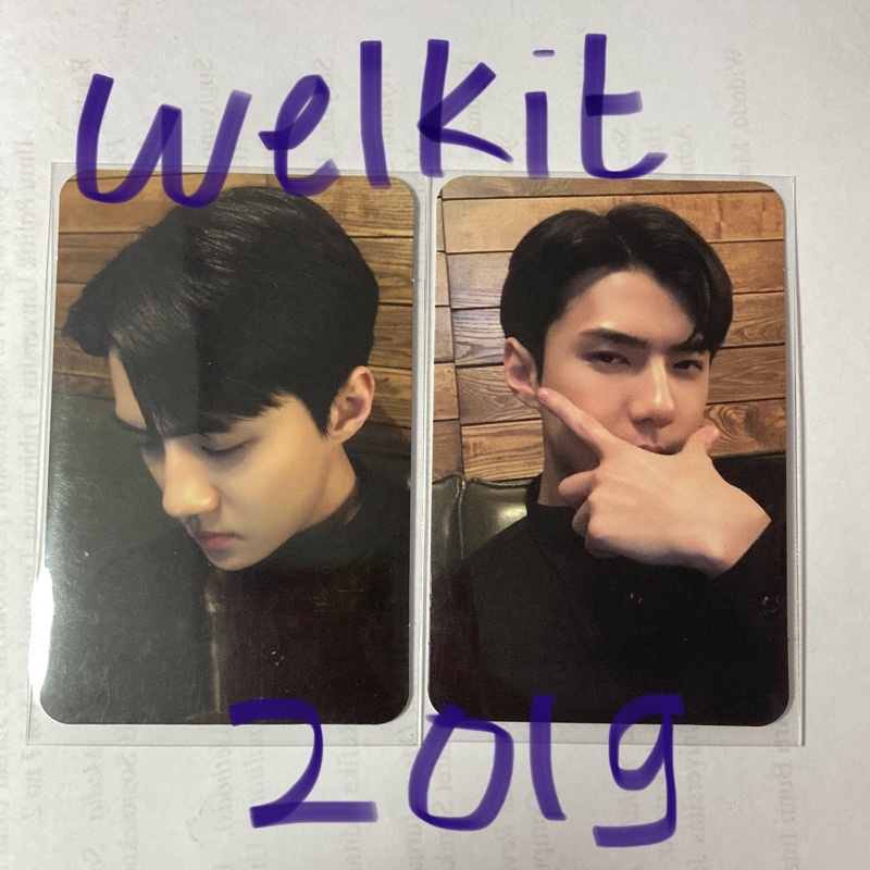 PC Sehun EXO welkit welcoming kit ace kit 2019