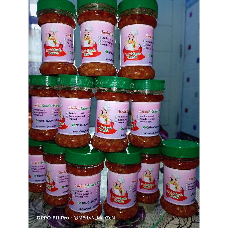 

Sambal Jengkol balado sambel Enak Homemade Ala Bunda Manzen 150gr