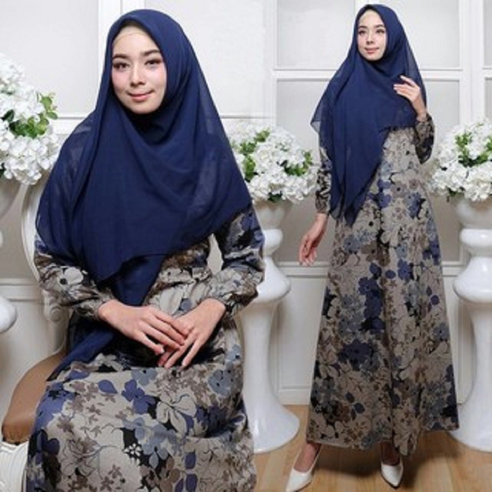  BAJU  MUSLIM  WANITA  MAXI MAXY DRESS GAMIS MAGDA SYARI JUMBO 