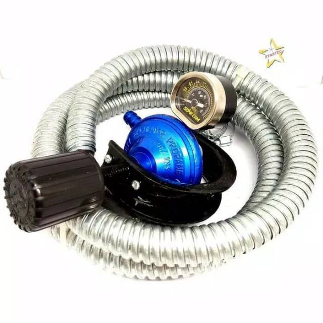 REGULATOR GAS LPG OTOMATIS DESTEC +SELANG