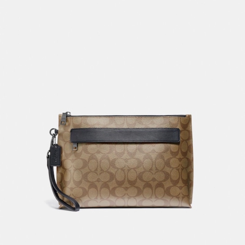 COACH CLUTCH IN SIGNATURE (C29508)