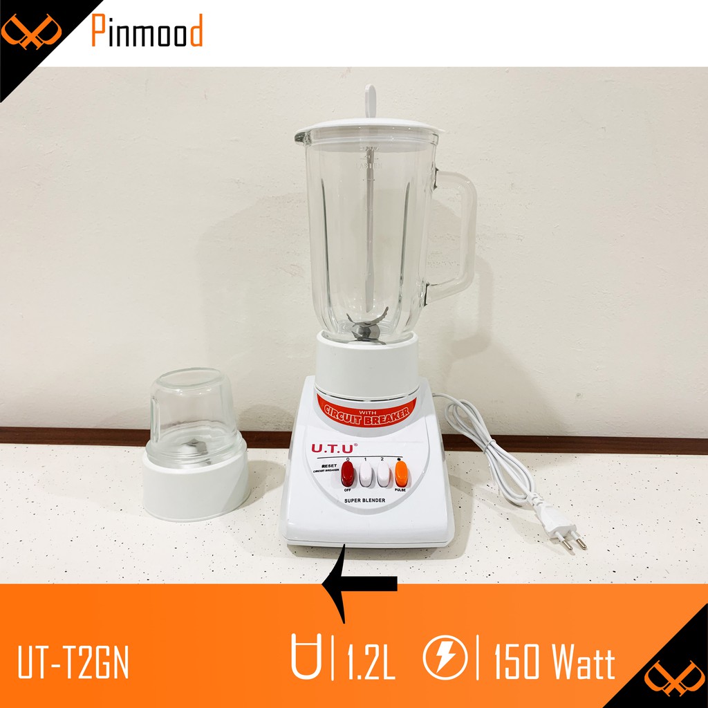 U.T.U BLENDER UT-T2GN 2 IN 1 [ 1,2 LITER ] MURAH BISA KERING DAN BASAH UTU