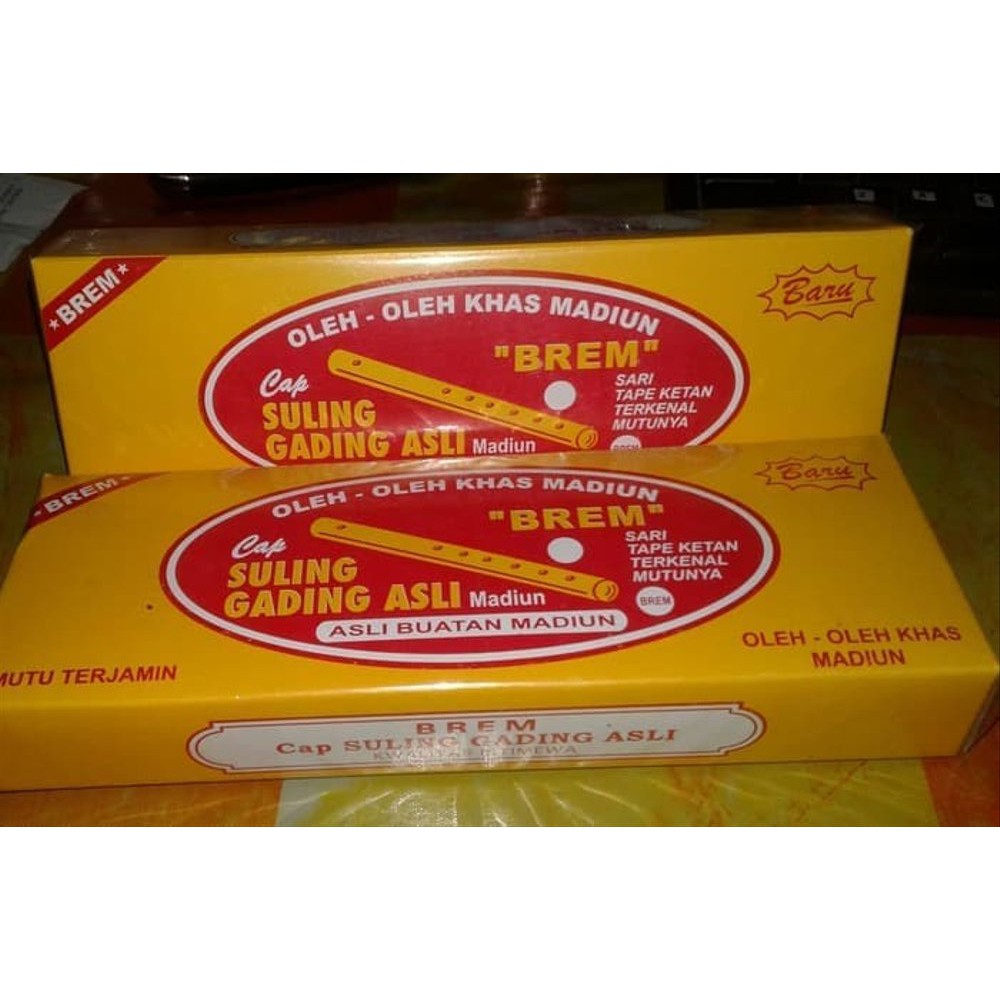 

Aneka Snack Brem Suling Kecil Kemasan 100gram/Brem Khas Madiun