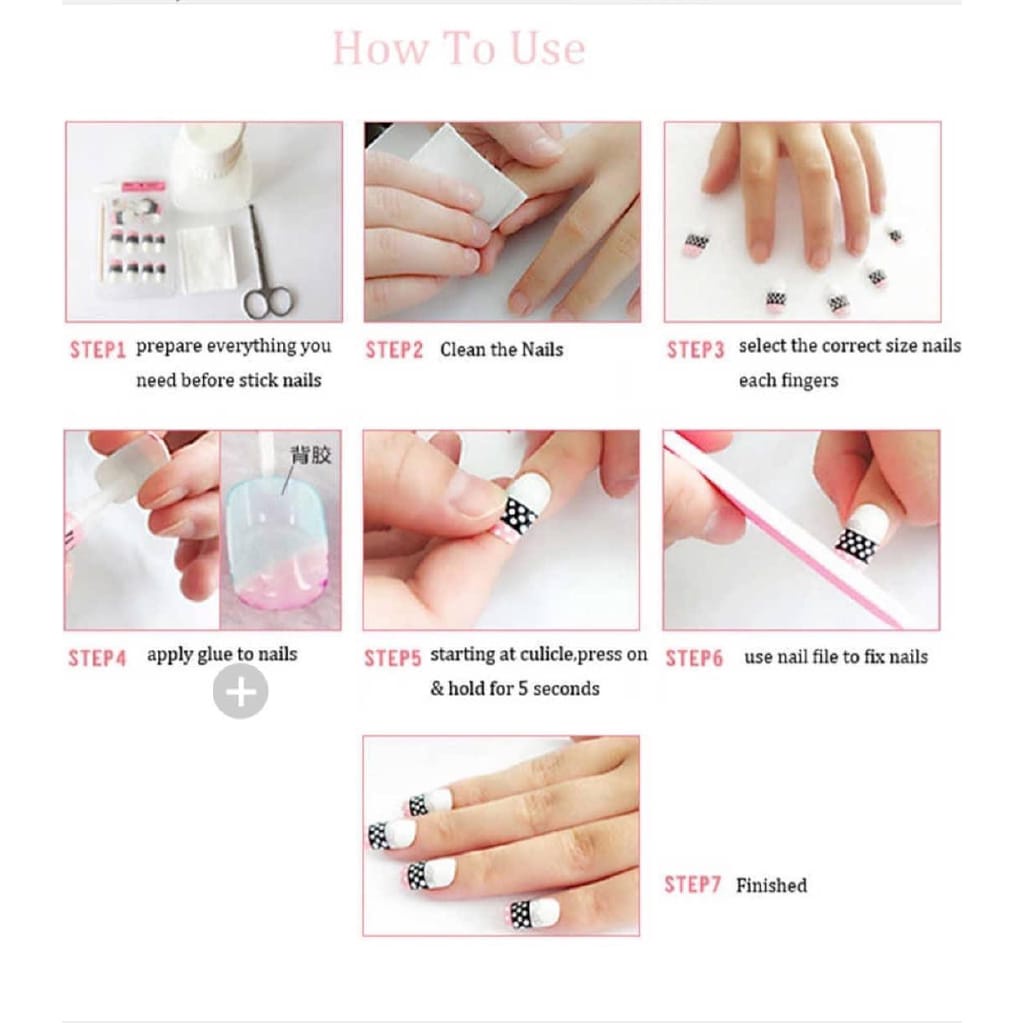 rcsbeauty - kuku palsu kuku wedding fake nails kuku palsu wedding