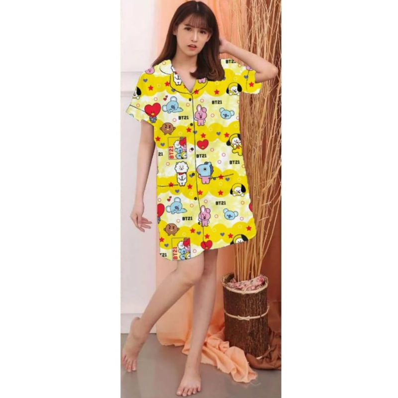 Baju Tidur Piyama BT21 Dewasa