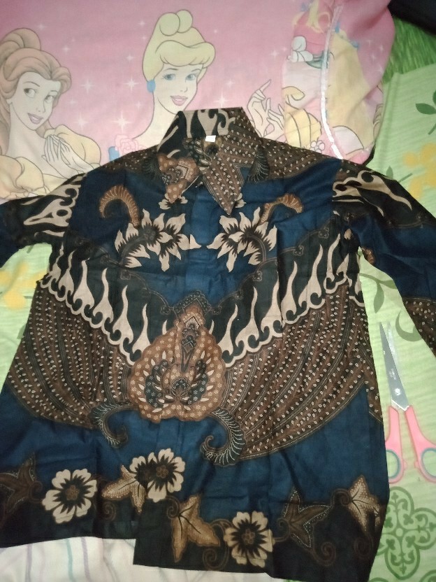 Baju Batik Anak Laki-laki Lengan Panjang Bisa Buat Seragam Sekolah Hari Batik - Harga Grosiran Murah
