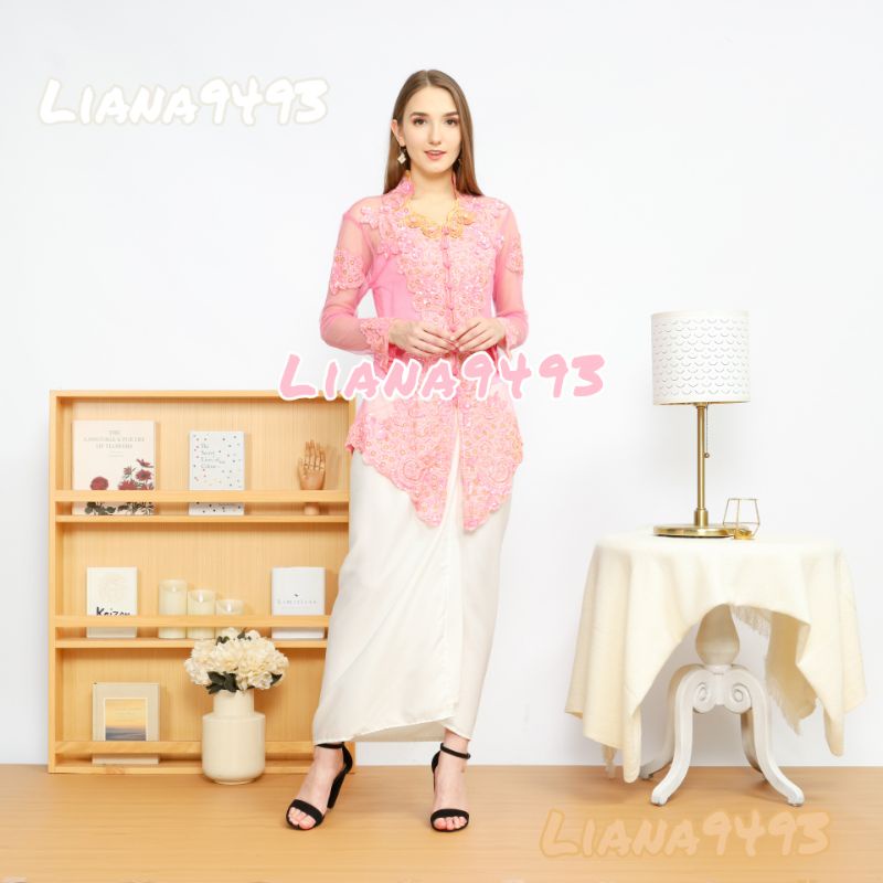 [READY] Kebaya Akad Nikah FULL PAYET Kebaya Pesta M L XL XXL  model Liontin
