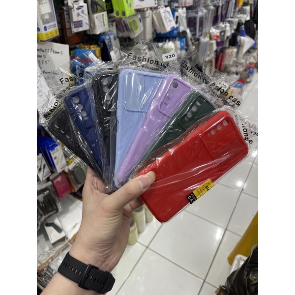 VIVO Y12S/Y20/Y20S SOFTCASE CAMSHIELD SLIDE PENUTUP KAMERA BELAKANG