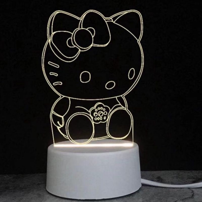 Lampu Tidur Hias Hello Kitty