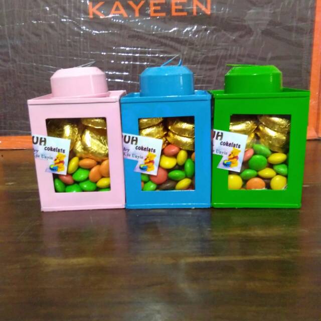 

Coklat kaleng kerupuk