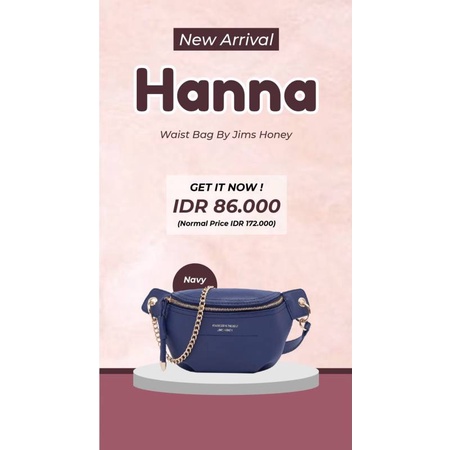 HANNA WAISTBAG JIMSHONEY