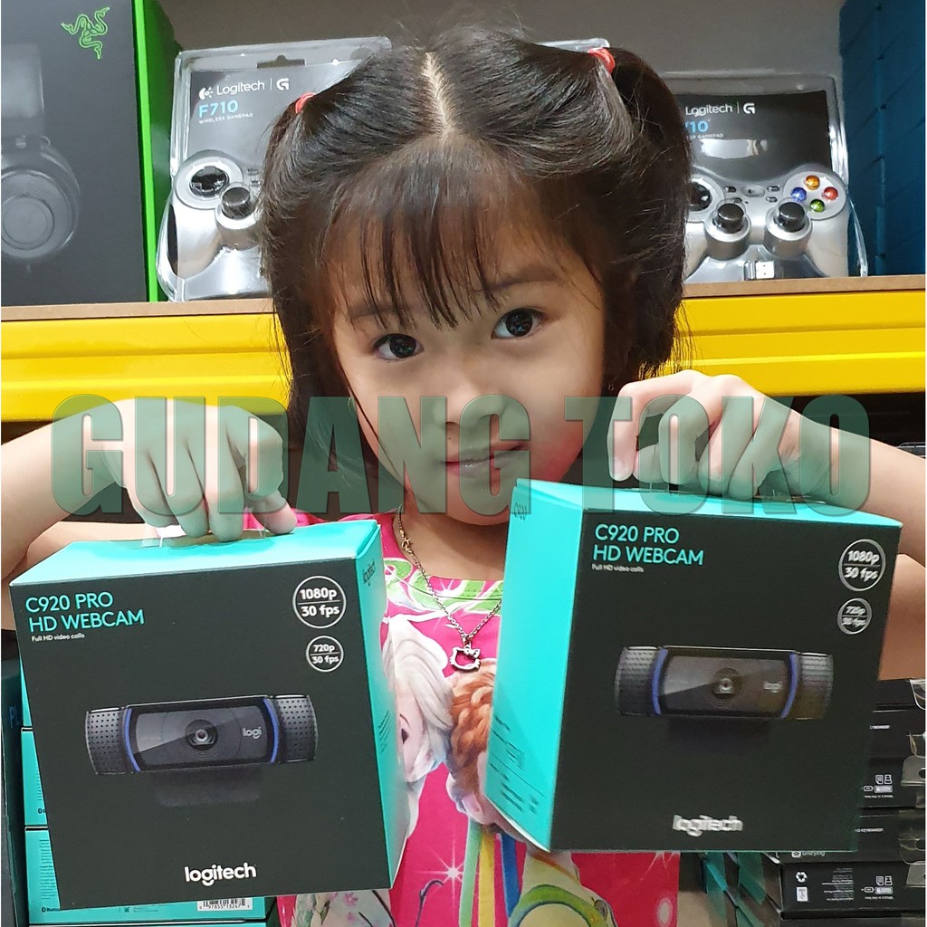 erişte Duvak Bebek  Jual New Logitech C920 Pro Stream Webcam Full HD 1080P 30fps  Indonesia|Shopee Indonesia