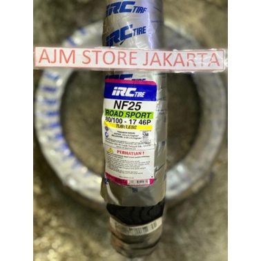 IRC NF25 80/100-17 Tubeless..