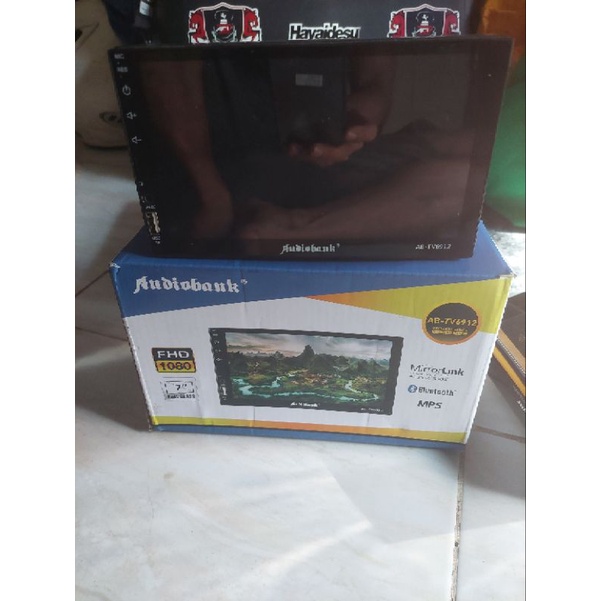 Audiobank Head Unit Double Din Mp5 Deckless Mirrorlink