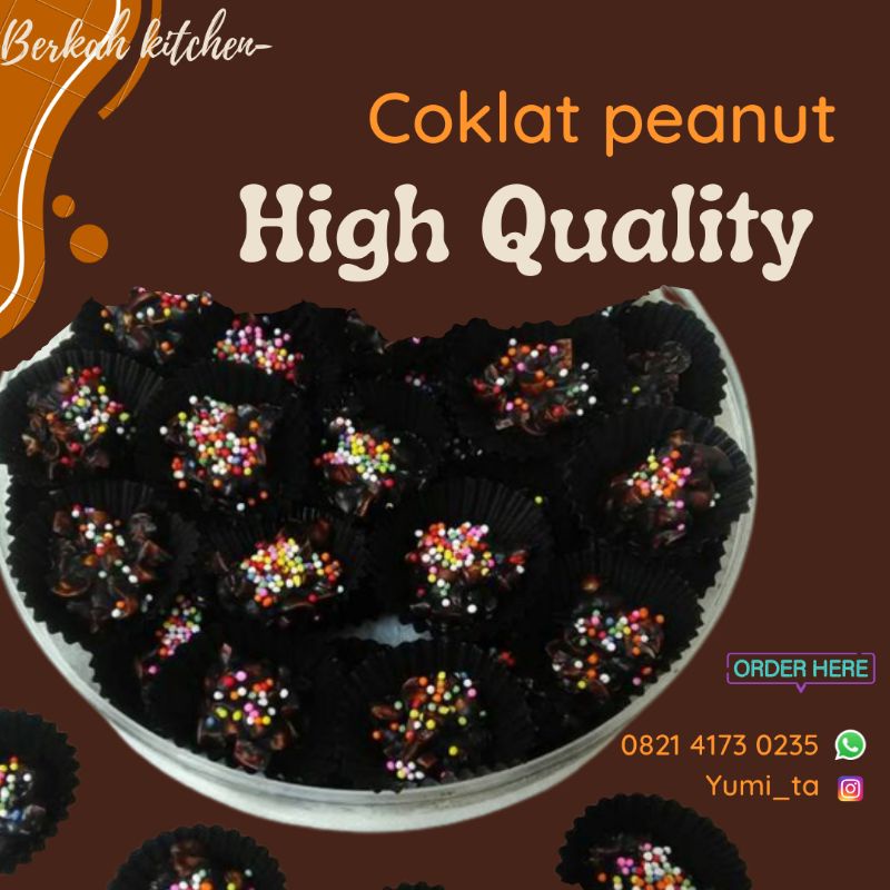 

[READY] Coklat Peanut premium