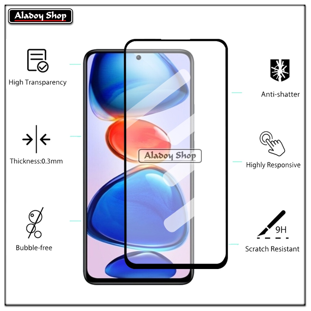 PAKET 3 IN 1 Tempered Glass Layar Xiaomi Redmi Note 11 Pro Free Tempered Glass Camera dan Skin Carbon