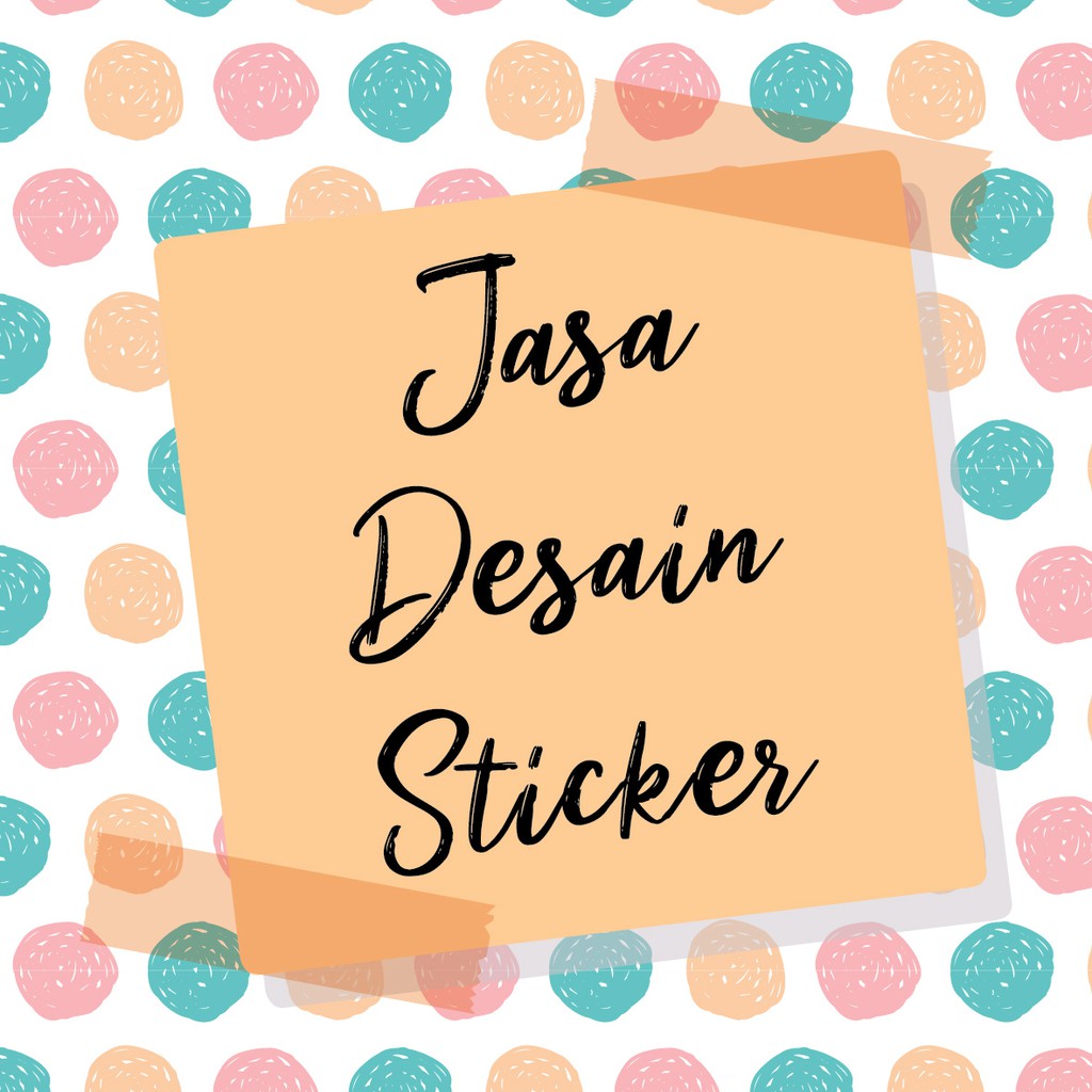 Jual Jasa Desain Sticker Indonesiashopee Indonesia 1675