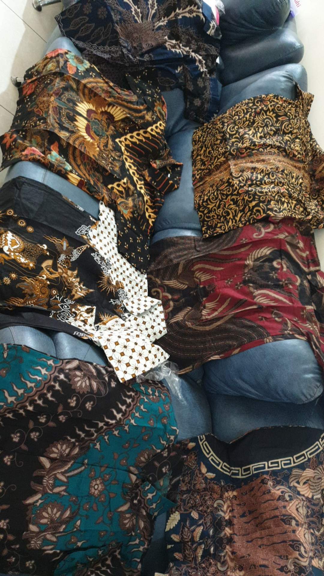 Kemeja Batik Pria Ppbtk08 Modern Lengan Panjang Casual Modis Trendy Masa Kini M L Xl Asli Pekalongan