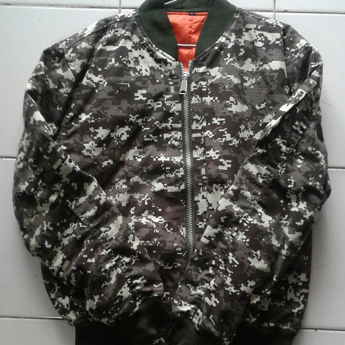 SKD   jaket bomber army