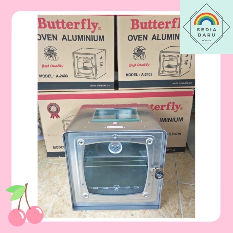 Oven tangkring butterfly oven kompor A-2403
