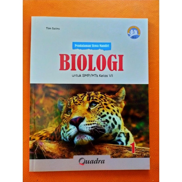 ORI buku pendalaman siswa mandiri biologi k13 penerbit Quadra untuk SMP kelas 7 edisi terbaru