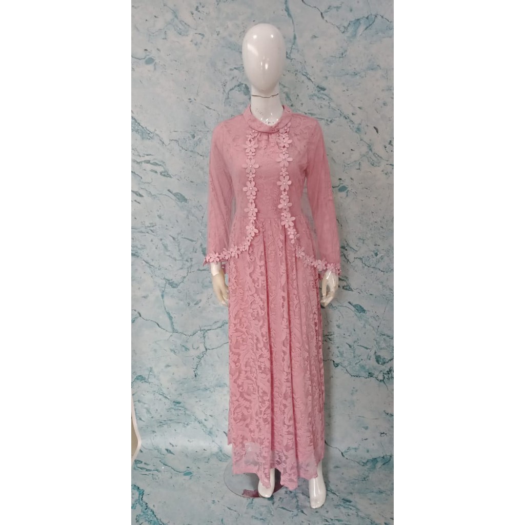 ALAMANDA DRESS ORI MERK SHAKIRA RUMAH KEBAYA BANDUNG RUMAH SONGKET BANDUNG