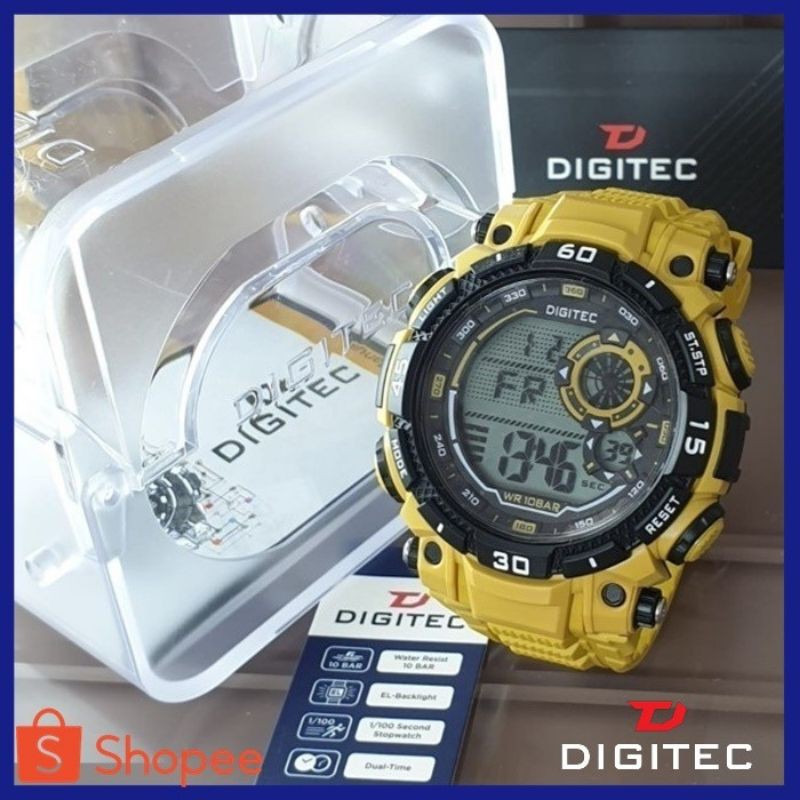 JAM TANGAN PRIA DIGITEC 5030 ORIGINAL SPORTY MUDMAN WATER RESIST