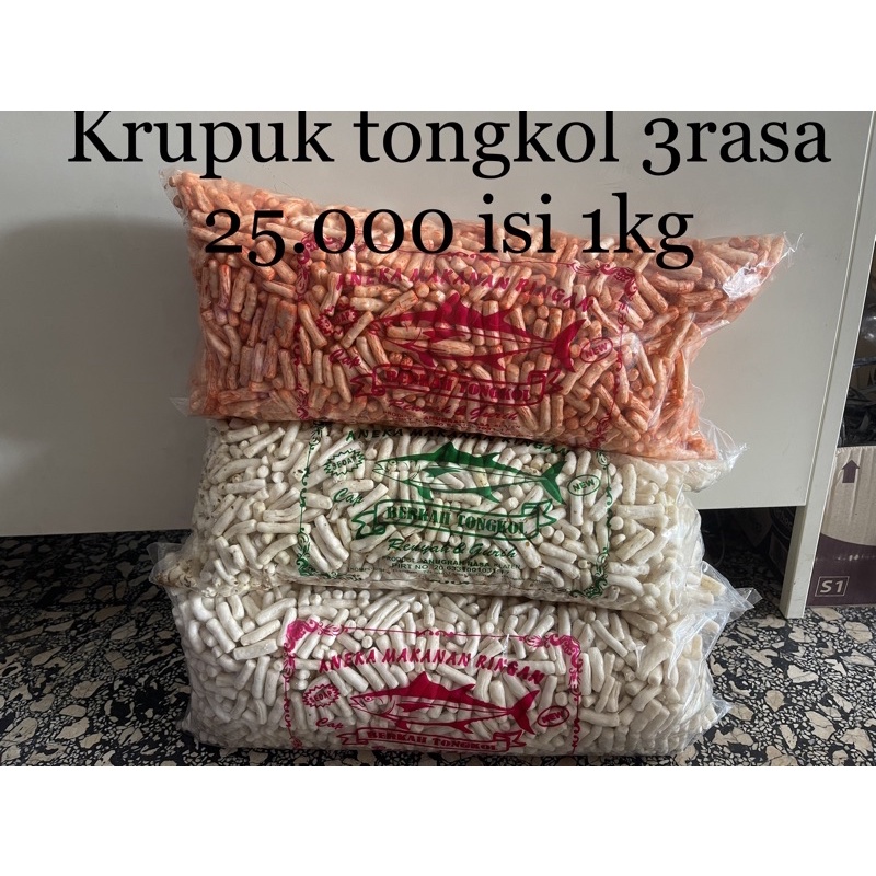 

Krupuk tongkol 3varian rasa