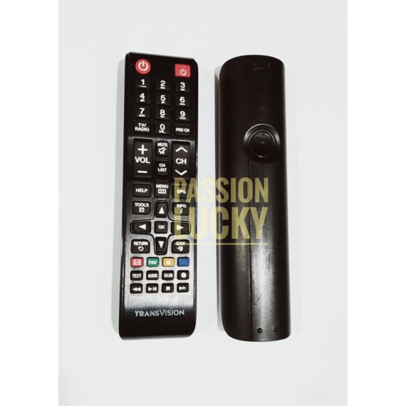 REMOTE REMOT RECEIVER PARABOLA TRANSVISION SAMSUNG ORIGINAL