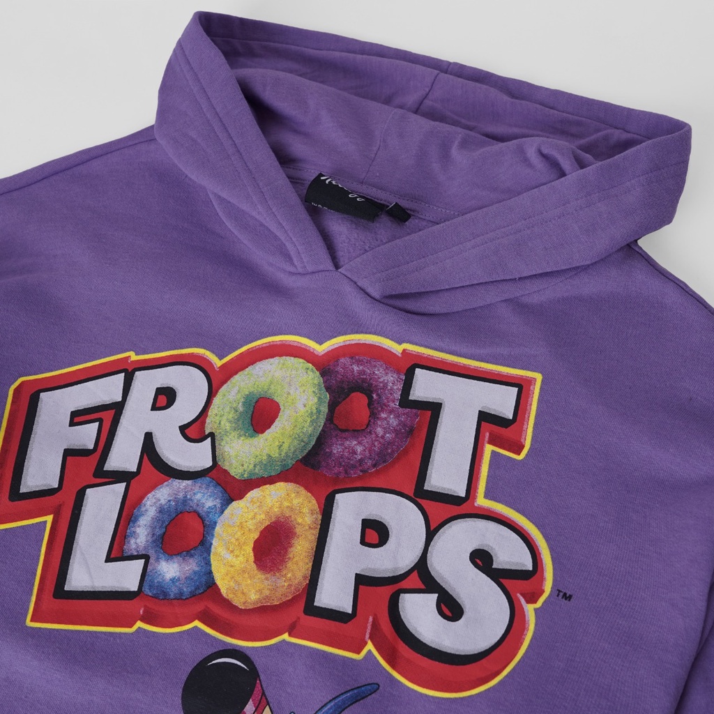 KLGGS Official Pullover Hoodie Froot Loops Purple