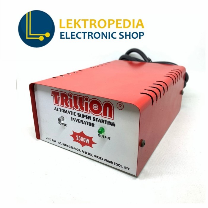 Inverator Trillion 2500w 2500 w watt Anti Jeglek Anjlok Inverter