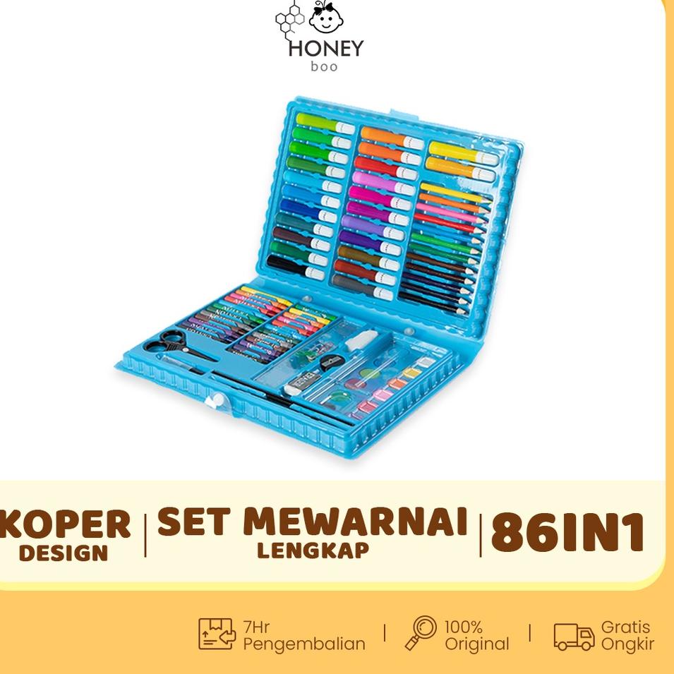 

ㅱ Honey Boo - Krayon Alat Lukis Mewarnai 86pcs Crayon 86pcs LANGSUNG CHECKOUT 30 ✿