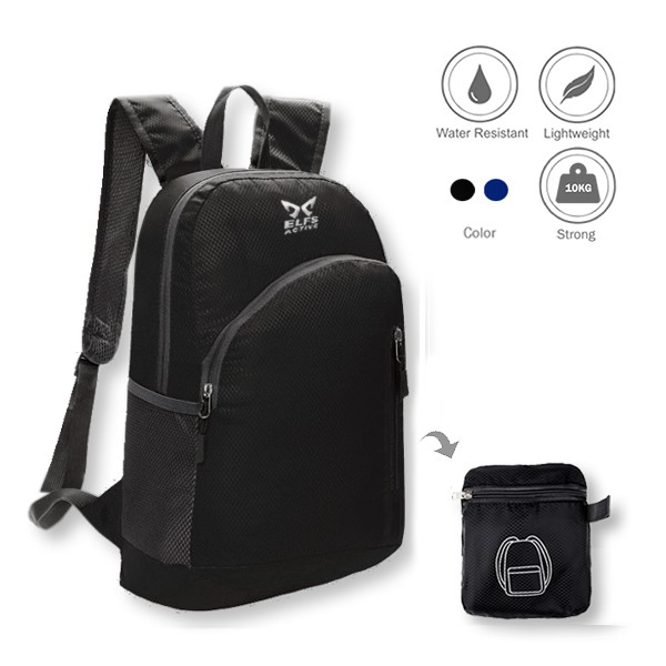 Tas Ransel Water Resistant Lipat Foldable Bag 1AZD04 Tas Ransel Water Resistant Lipat Foldable Bag 1AZD04