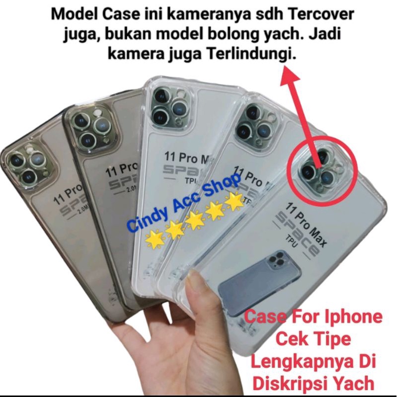 Bening Case Plus Camera Lens - Softcase for iPhone 11 11PRO