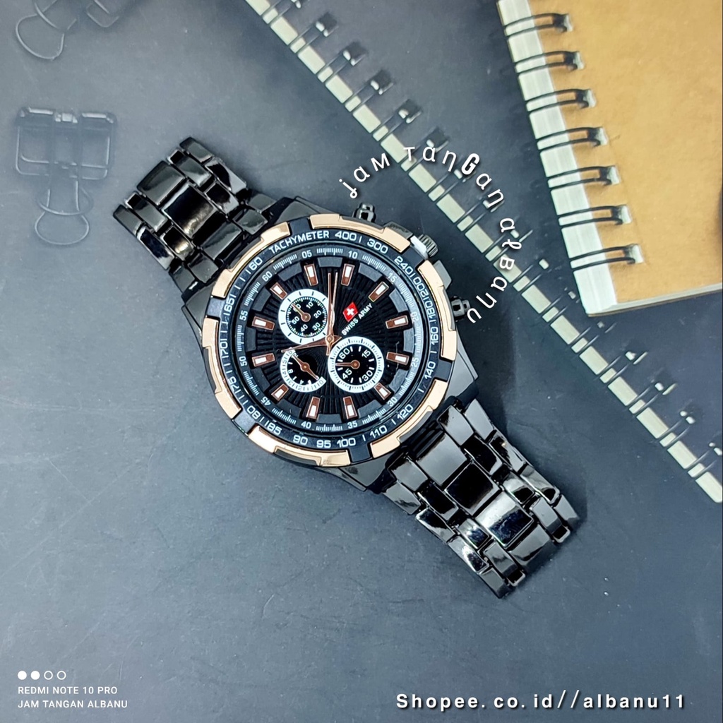 JAM TANGAN RANTAI PRIA SPORT STEINLESS / JAM TANGAN PRIA CHRONO OFF