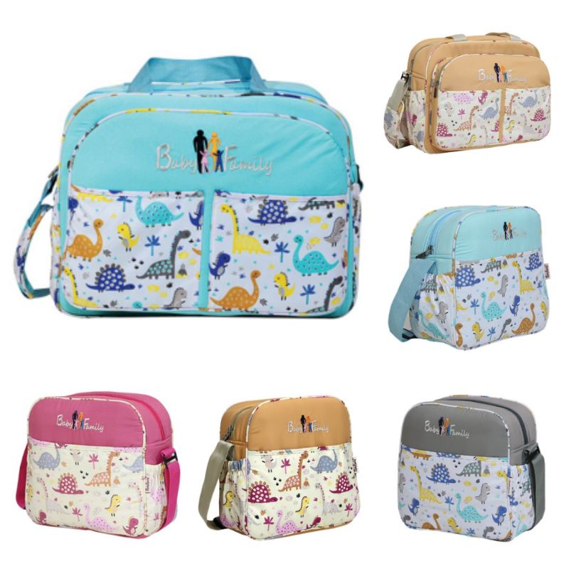 Baby Scots Tas Besar &amp; Tas Kecil Popok / Perlengkapan Bayi Baby Family 6 - BFT6101 BFT6301 BFT2301