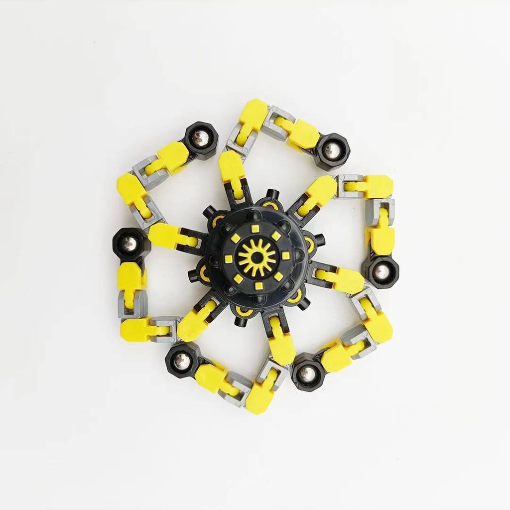 [FUNNY]Mainan Fidget Spinner Robot Transformer Terbaru / Mainan Penghilang Stress / Deformable Transformer Spinner