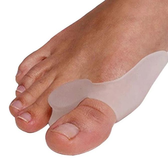 [[BISA COD]] GEL SILICONE CUSHION ( HALUX VALGUS ) PEMISAH IBU JARI KAKI - XXL Kode 1285