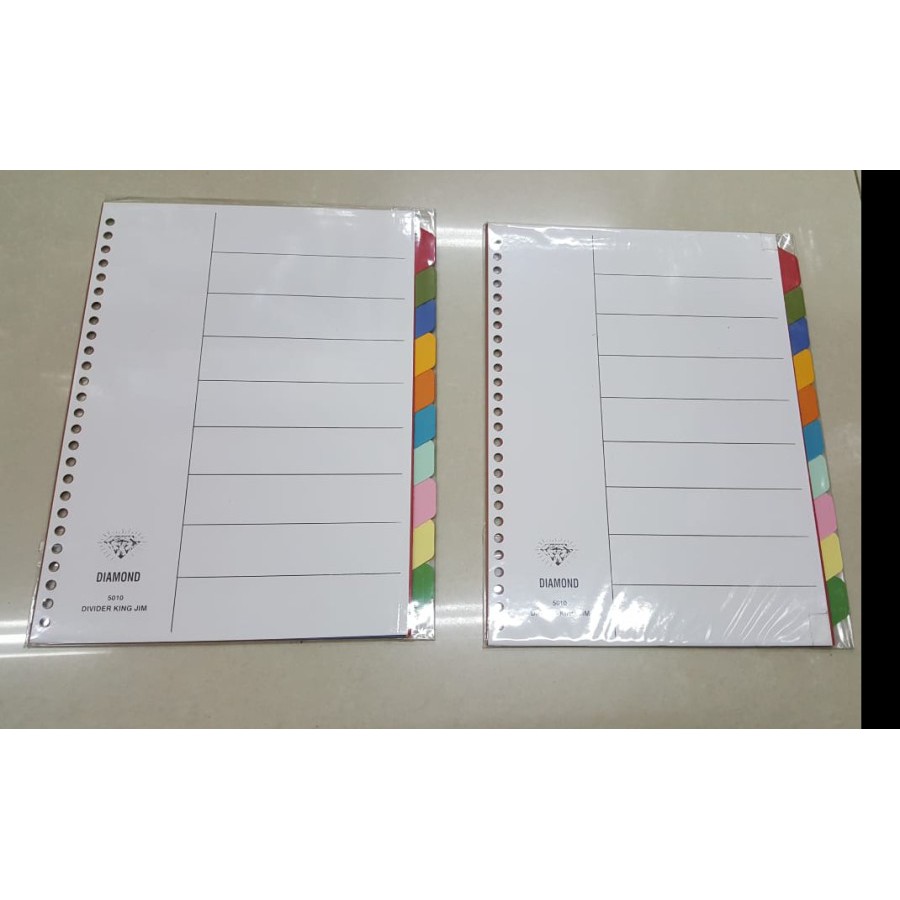 

Pembatas binder A5 vtec vt a10