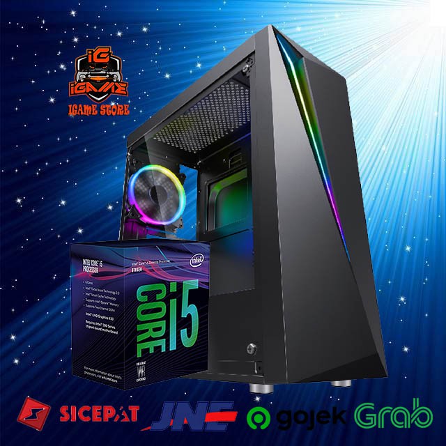 PC GAMING Intel Core i5 9400F I GTX 1050ti 4GB I 16GB DDR4 STREAMING MANTUL