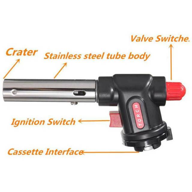 Firetric Kepala Gas Butane Multi Purpose Torch 1300 Celcius