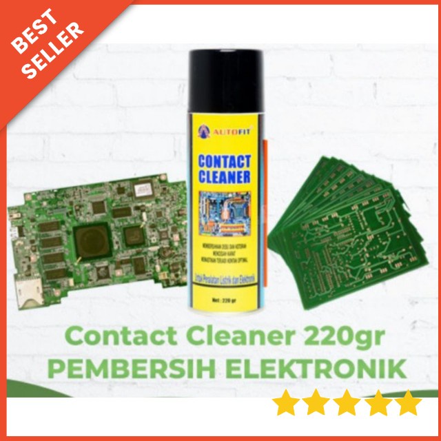 CONTACT CLEANER UNTUK PEMBERSIH ALAT LISTRIK DARI KARAT GREASSE DEBU DI PCB DAN SIRKUIT SAMBUNGAN