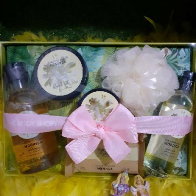 Seserahan nikah the body shop moringa / the body shop moringa