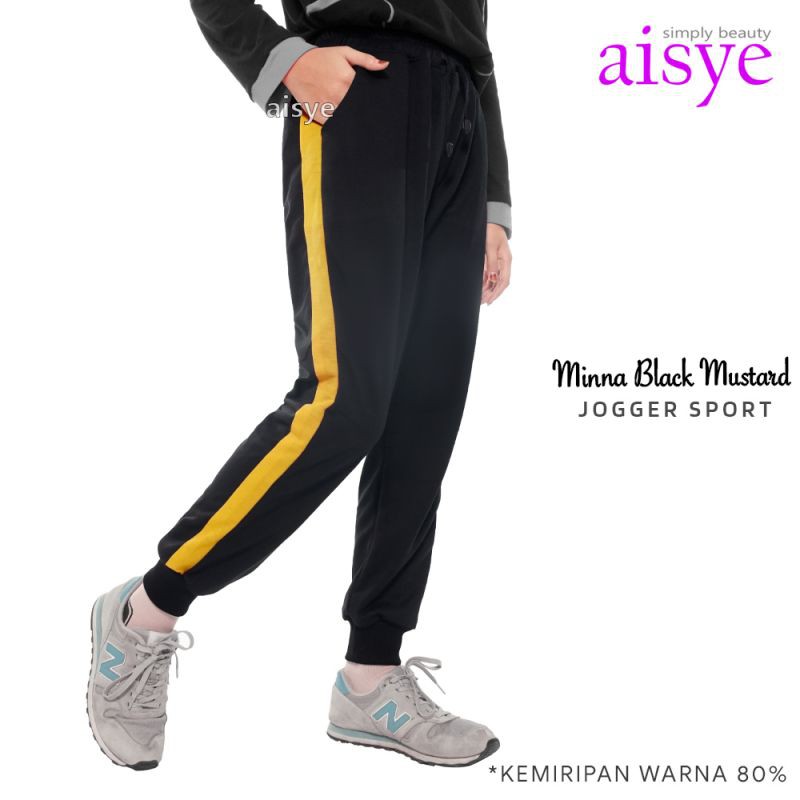 AISYE Celana Senam MINNA Jogger Sport ORIGINAL