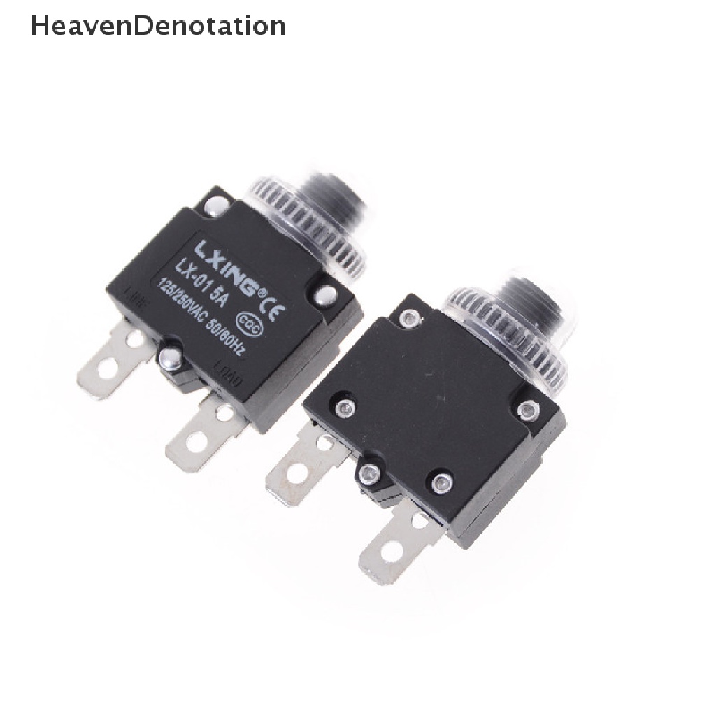 [HeavenDenotation] 1set thermal switch overload protector push button+waterproof cover