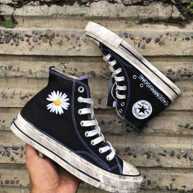 Peaceminusone X Converse 70s High/low  Black White