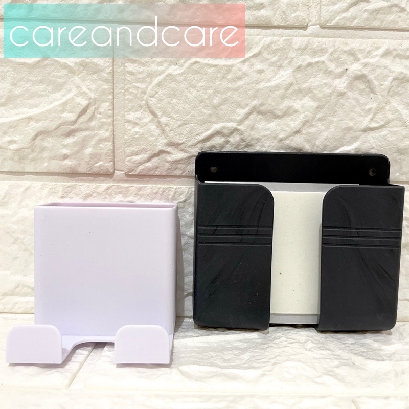 Stand Holder Charging Handphone Model Tempel Dinding