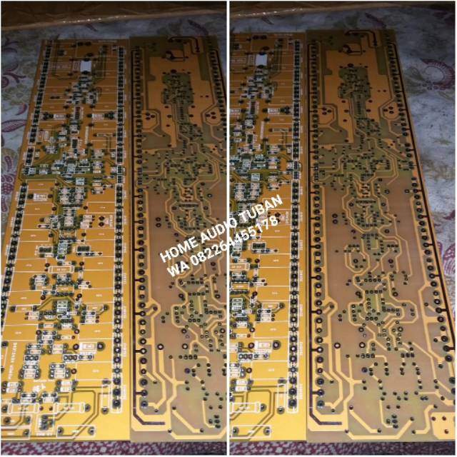 PCB POWER AMPLIFIER CLASS GB DOBEL LAYER