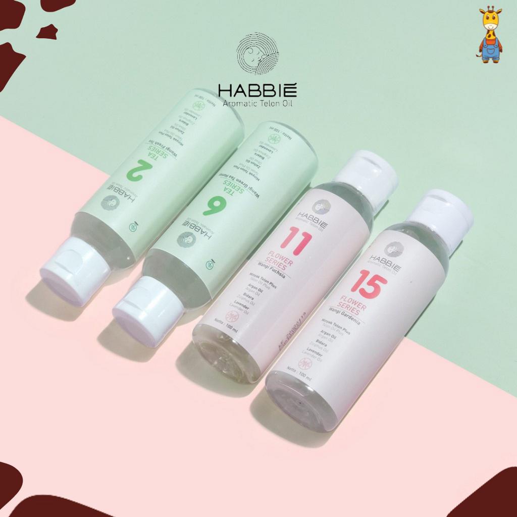 Habbie Minyak Telon Tea 100ml - Minyak Telon Bayi